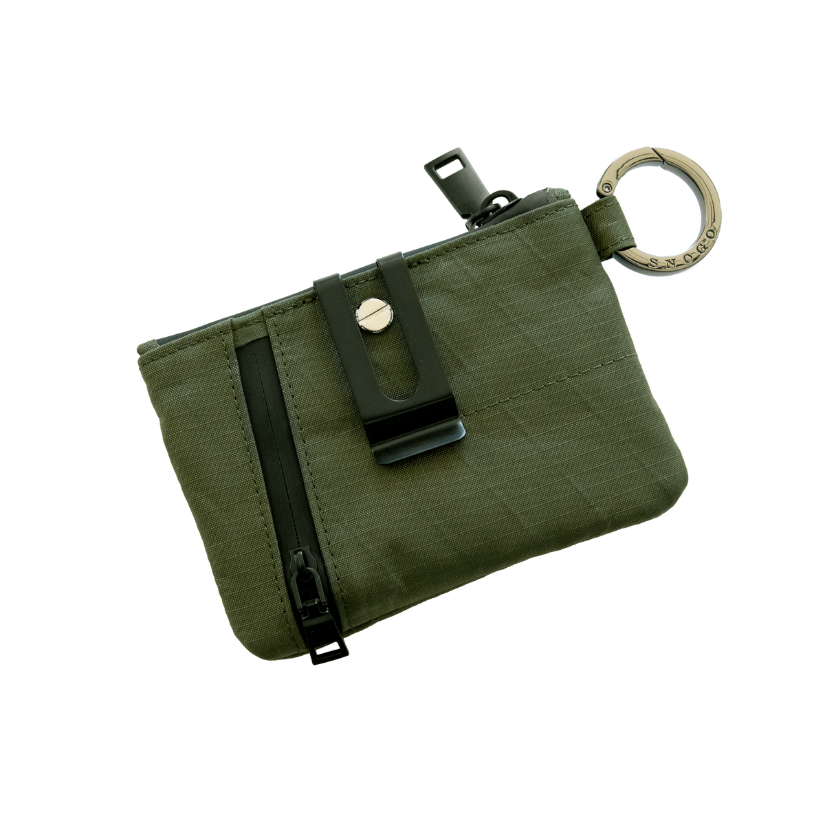 Billetera EDC Attaché con clip para cinturón y 7 bolsillos