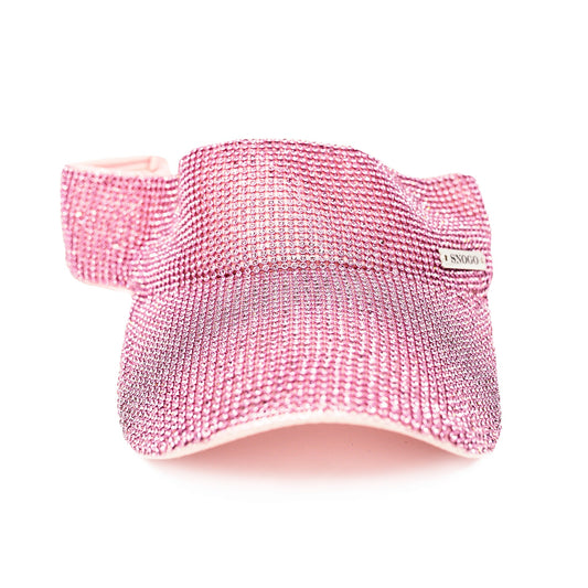 Visera con diamantes de imitación