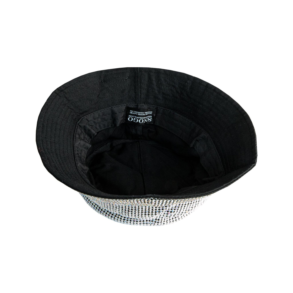 Sombrero de pescador con pedrería