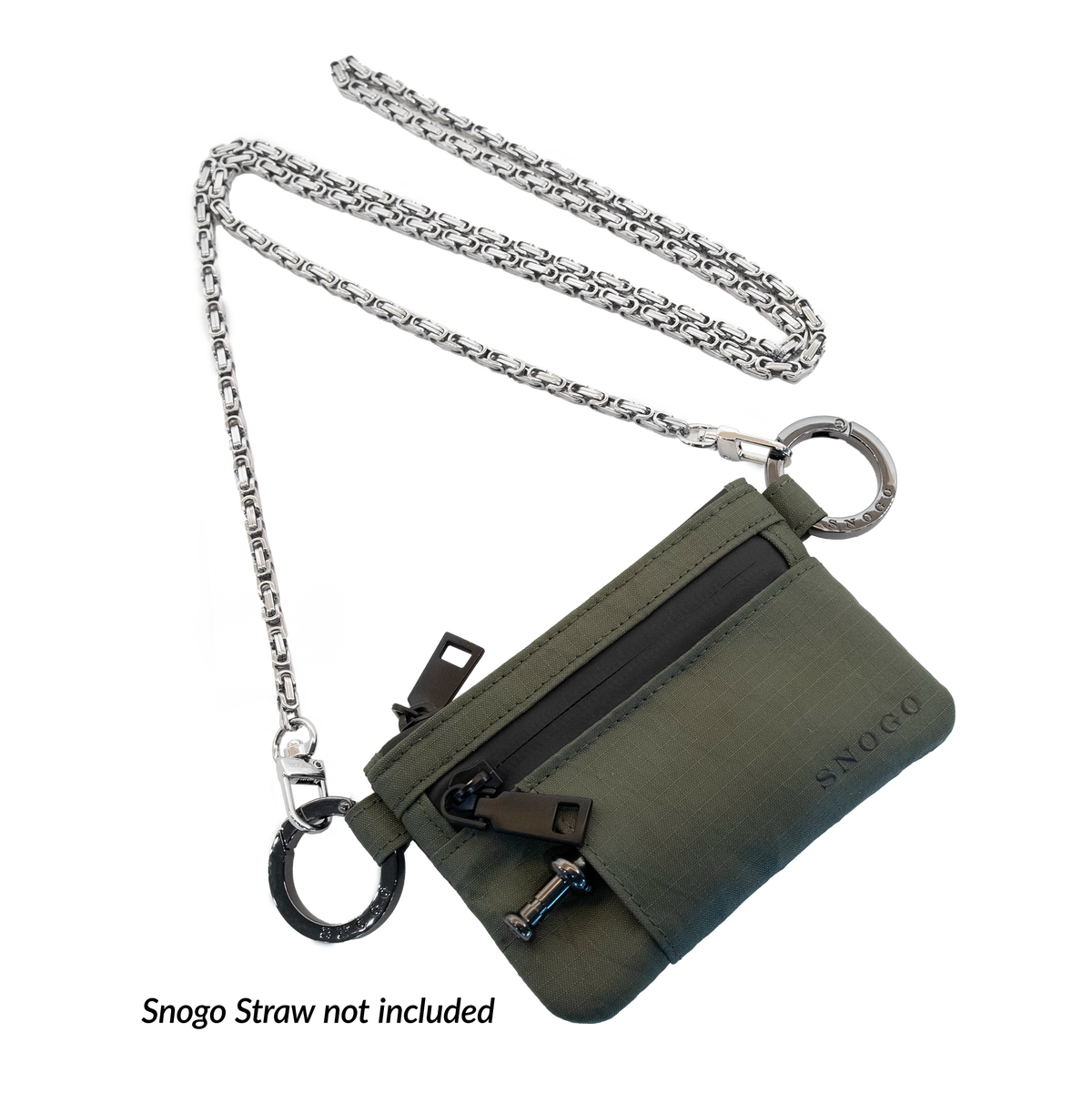 Cartera de viaje | Monedero tipo attaché de 7 bolsillos con llaveros y correa