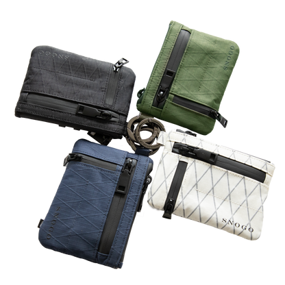 Billetera EDC Attaché con clip para cinturón y 7 bolsillos