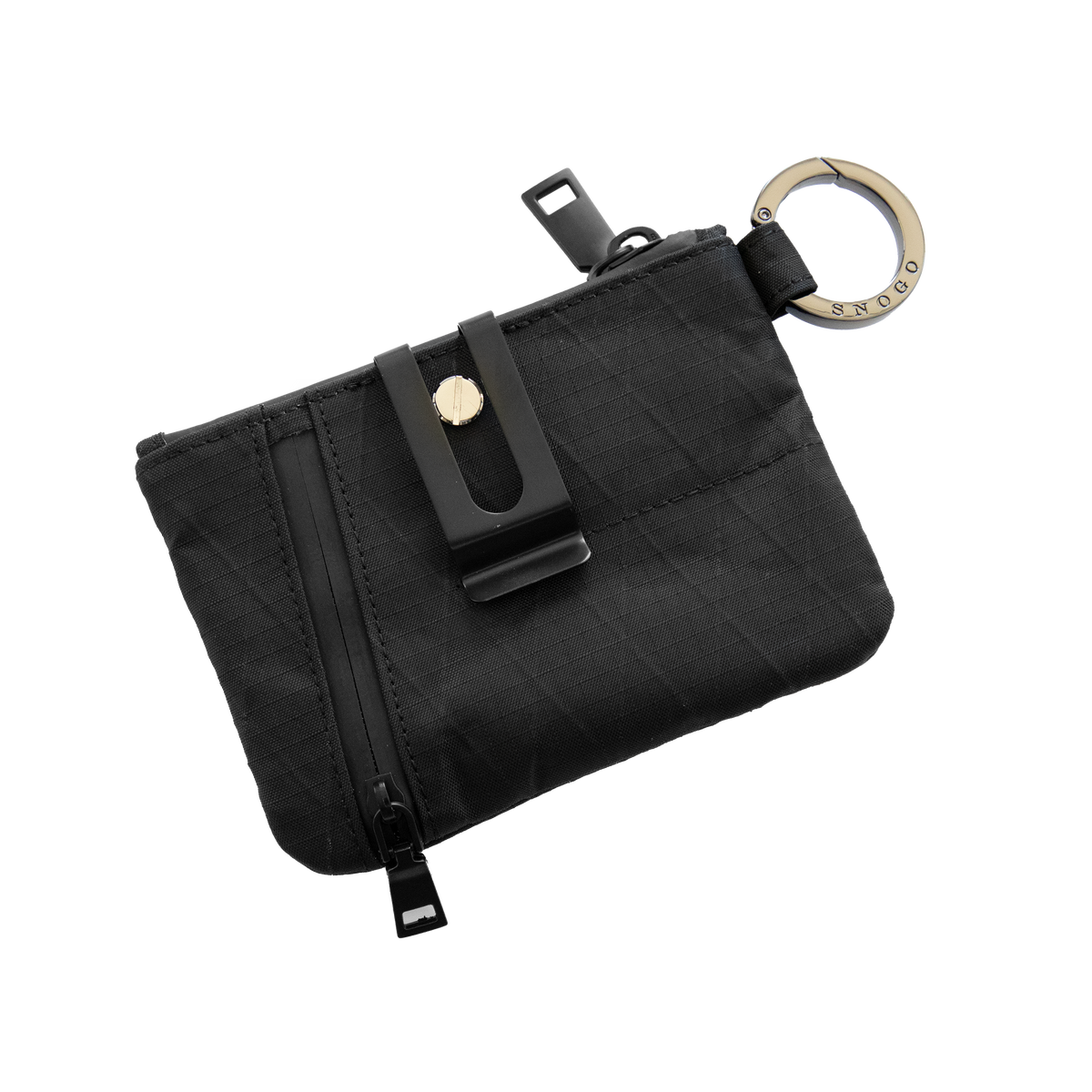 Billetera EDC Attaché con clip para cinturón y 7 bolsillos