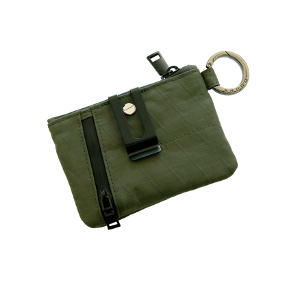 Billetera EDC Attaché con clip para cinturón y 7 bolsillos