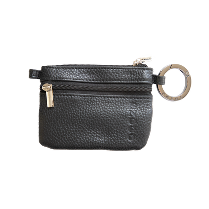 Cartera de 4 bolsillos en piel de lichi