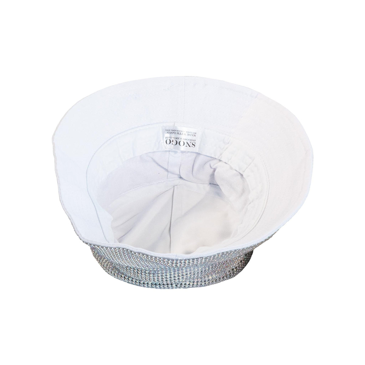 Sombrero de pescador con pedrería